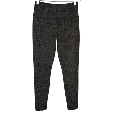 Athleta Size XS Delancey Herringbone Leggings Black Abalone Grey Athletic Pocket